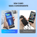 KUULAA Mini Power Bank 4500mAh - Carregador portátil para iPhone 15/14/13/12 Pro Max & Samsung/Xiaomi - PowerBank de bateria externa